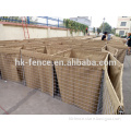 military hesco defence wall barrier 50x50x50cm per cell with geotextile liner